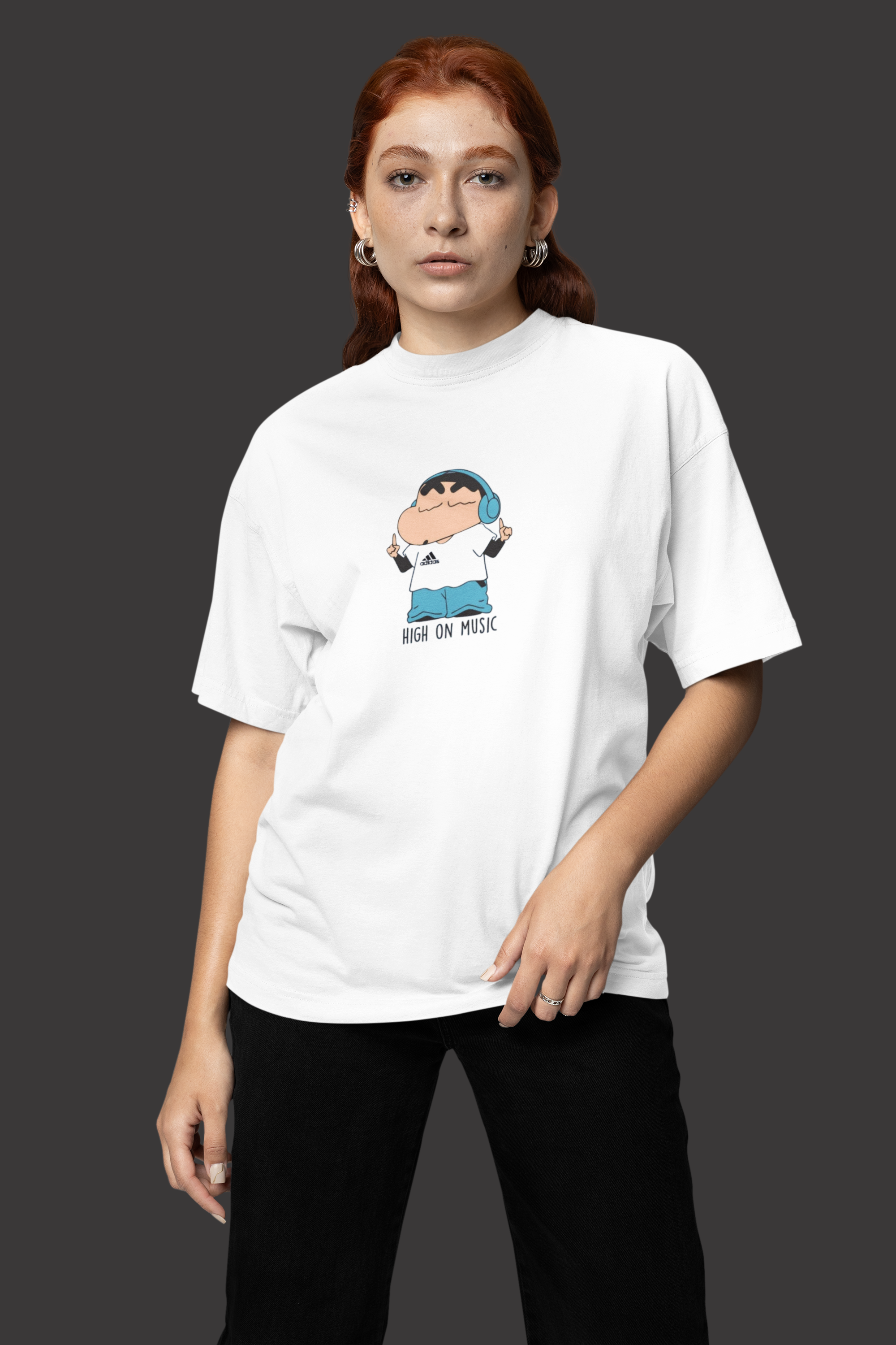 Chill Music Character Streetwear Tee