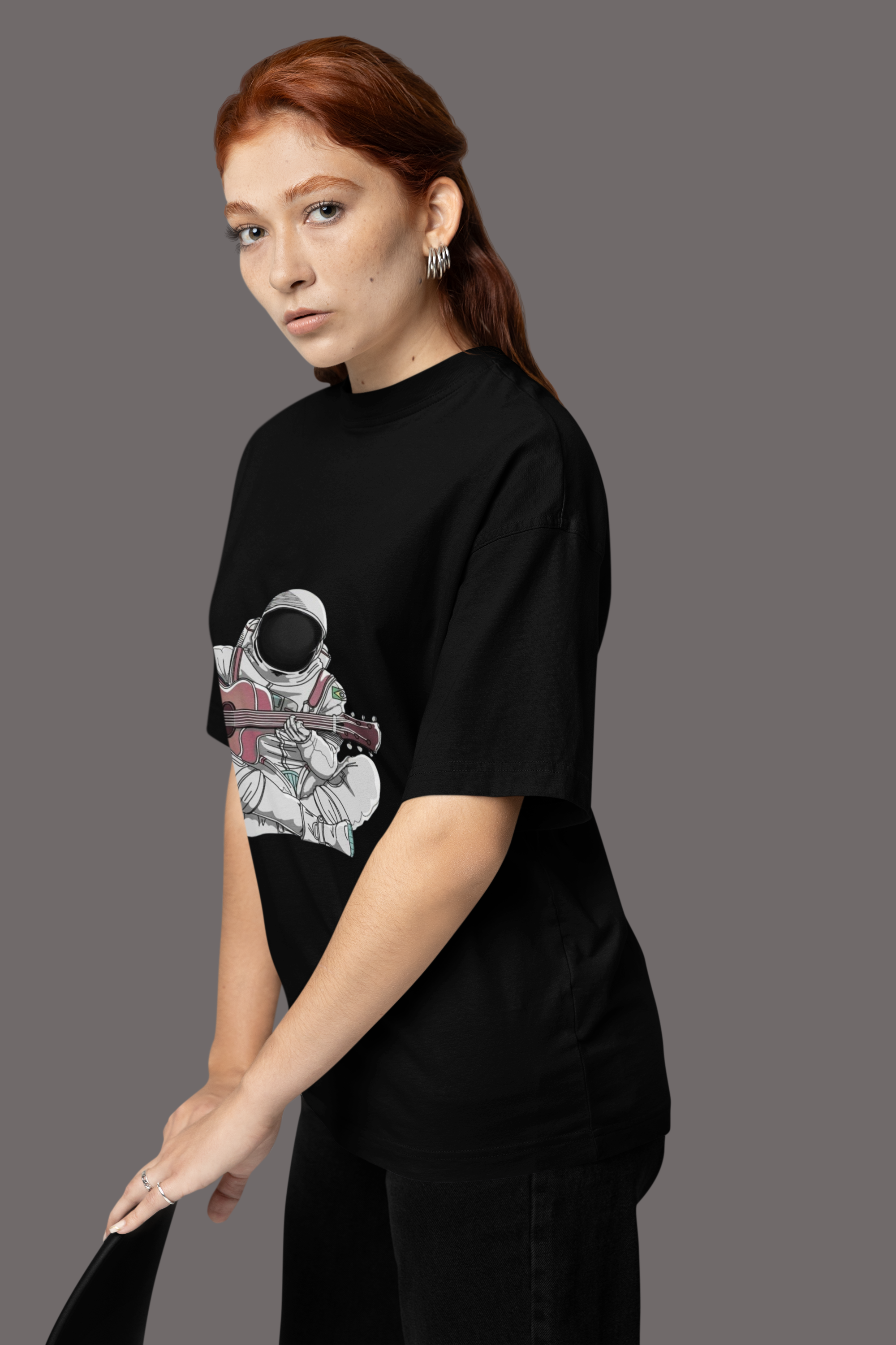 Astronaut Guitar Space Music T-Shirt