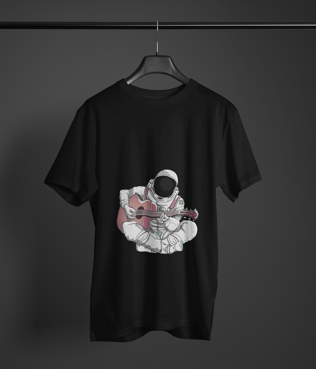 Astronaut Guitar Space Music T-Shirt